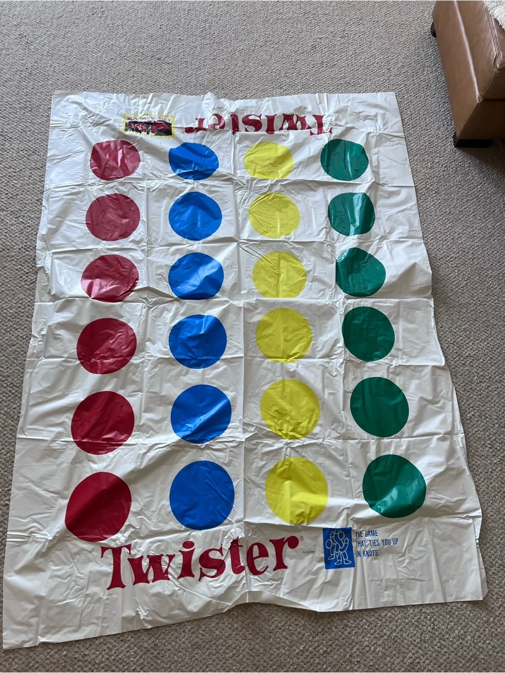 Hasbro Twister Game - Red & Multicolor Play Mat